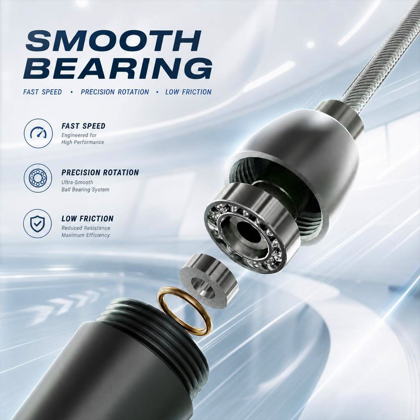 MOGOLD T79 Aluminum Speed Rope