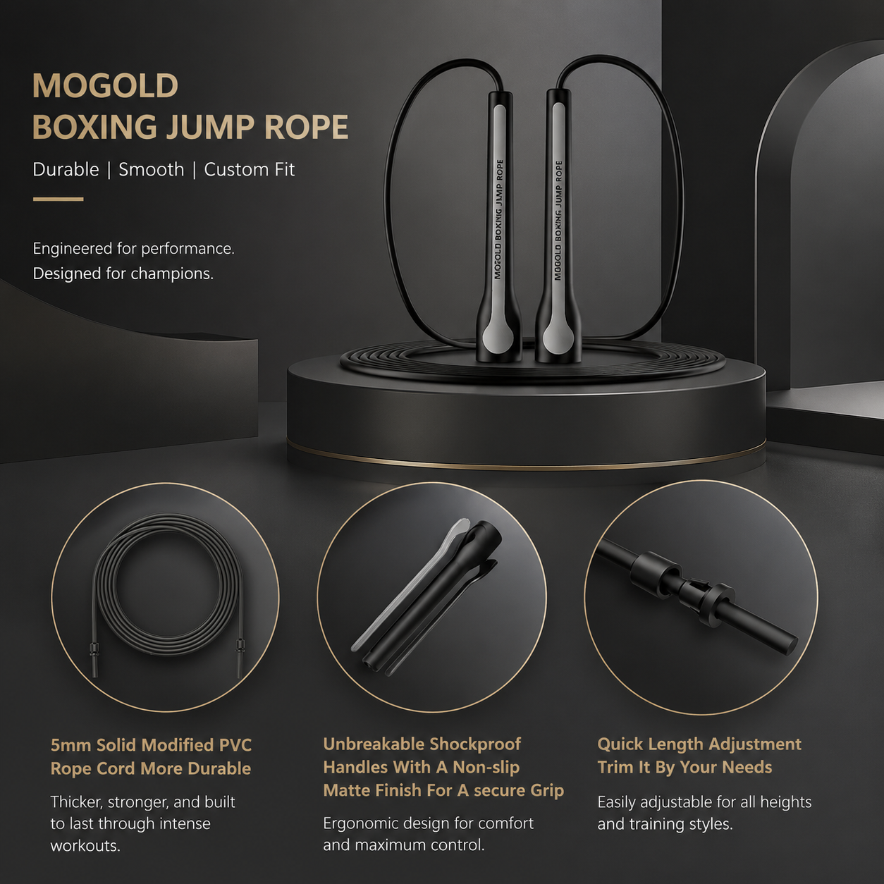 MOGOLD T82 Adjustable Rope