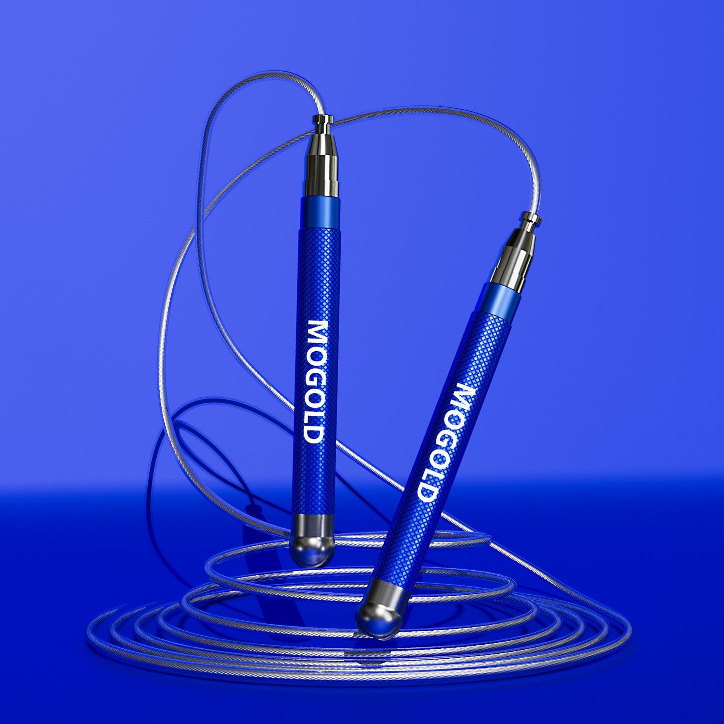 MOGOLD Professional Speed Jump Rope | Ball Bearing Adjustable for Athletes | Thickened Wear-Resistant Steel Wire