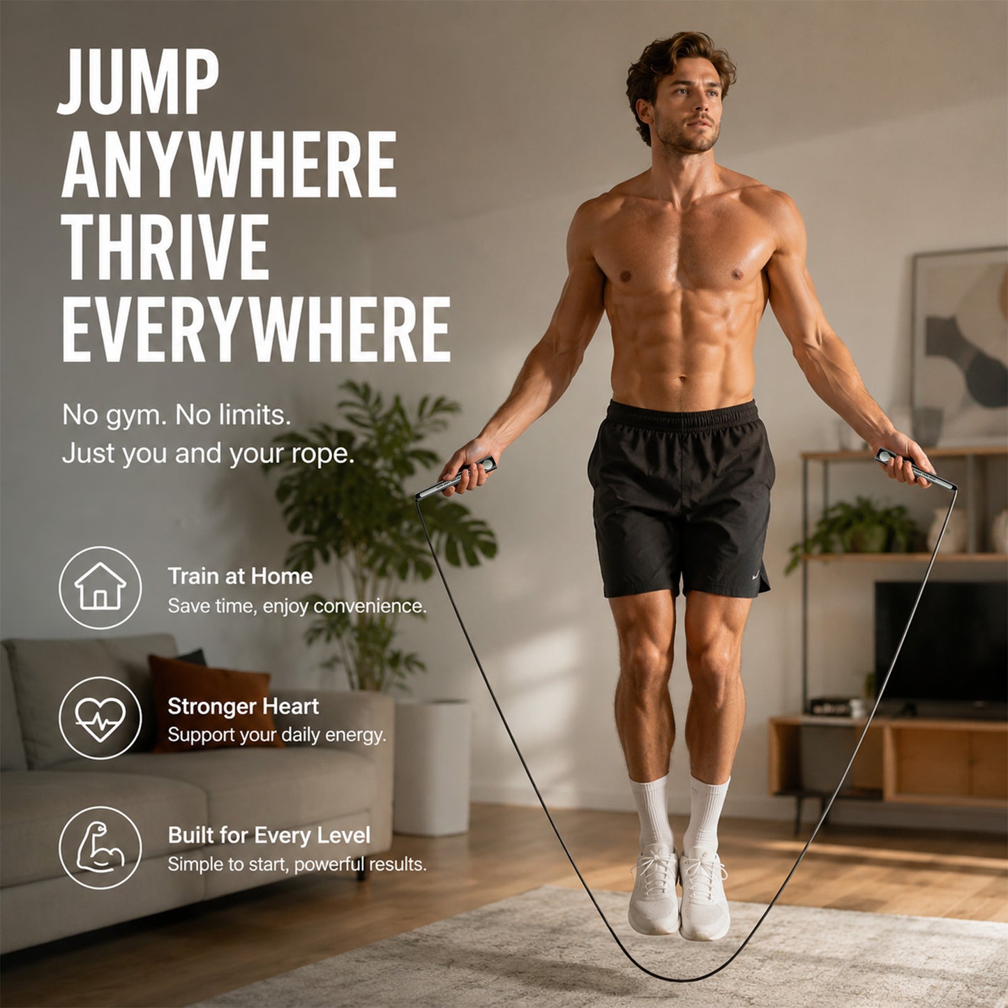 MOGOLD T82 Speed Rope
