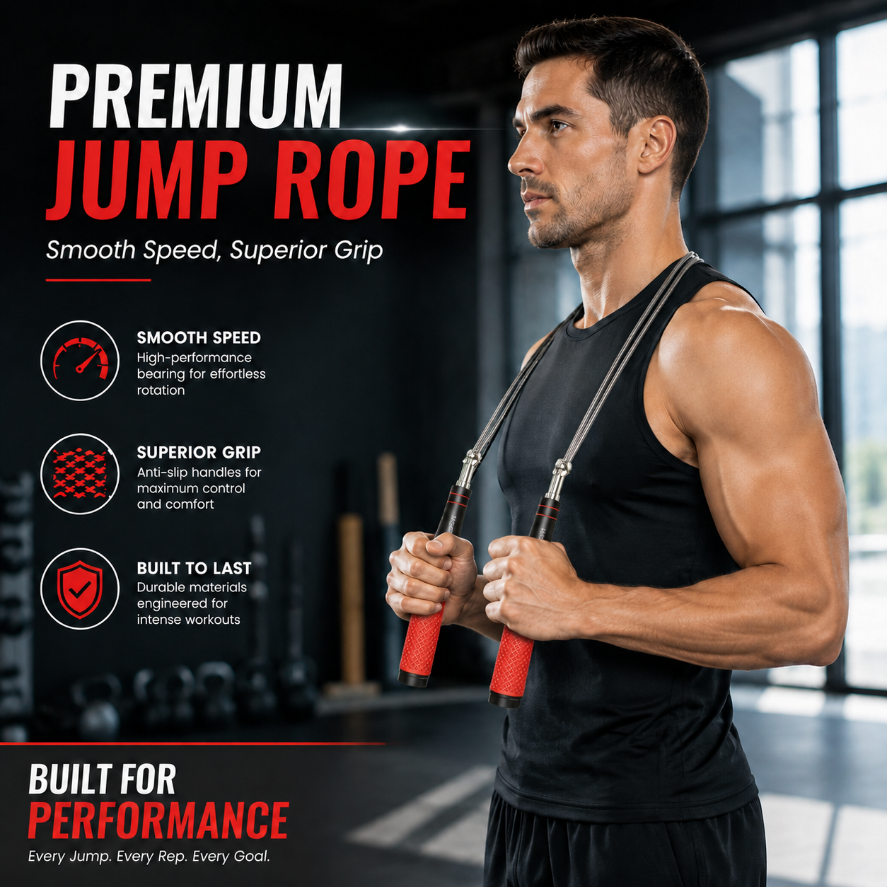 MOGOLD T98 Speed Rope