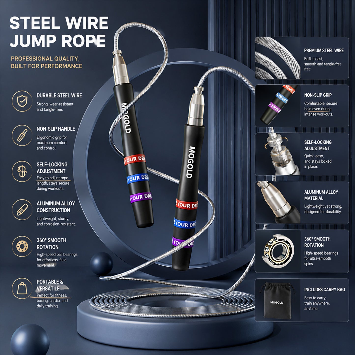 T26 Premium Speed Rope