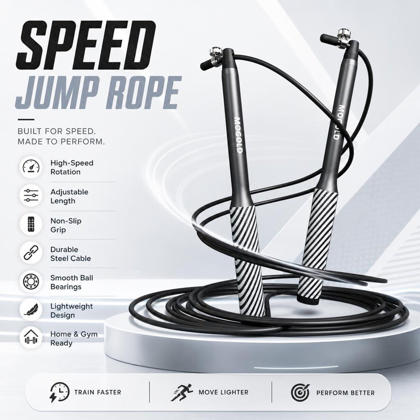 MOGOLD T109 Speed Rope