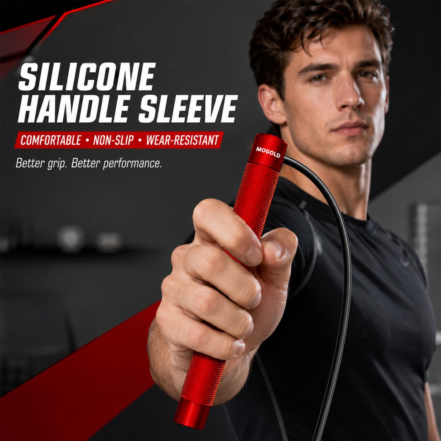 MOGOLD T53 Aluminum Speed Rope