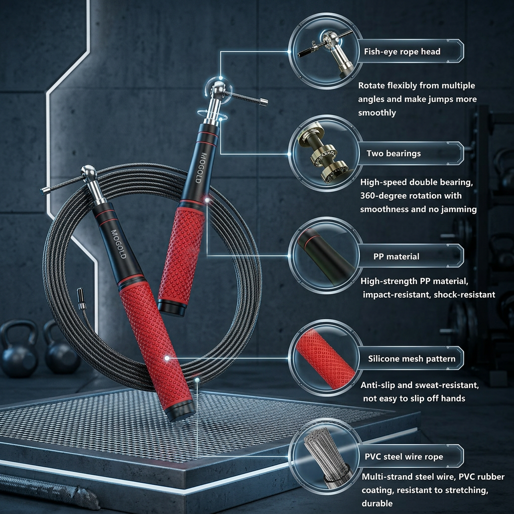MOGOLD T98 Speed Rope