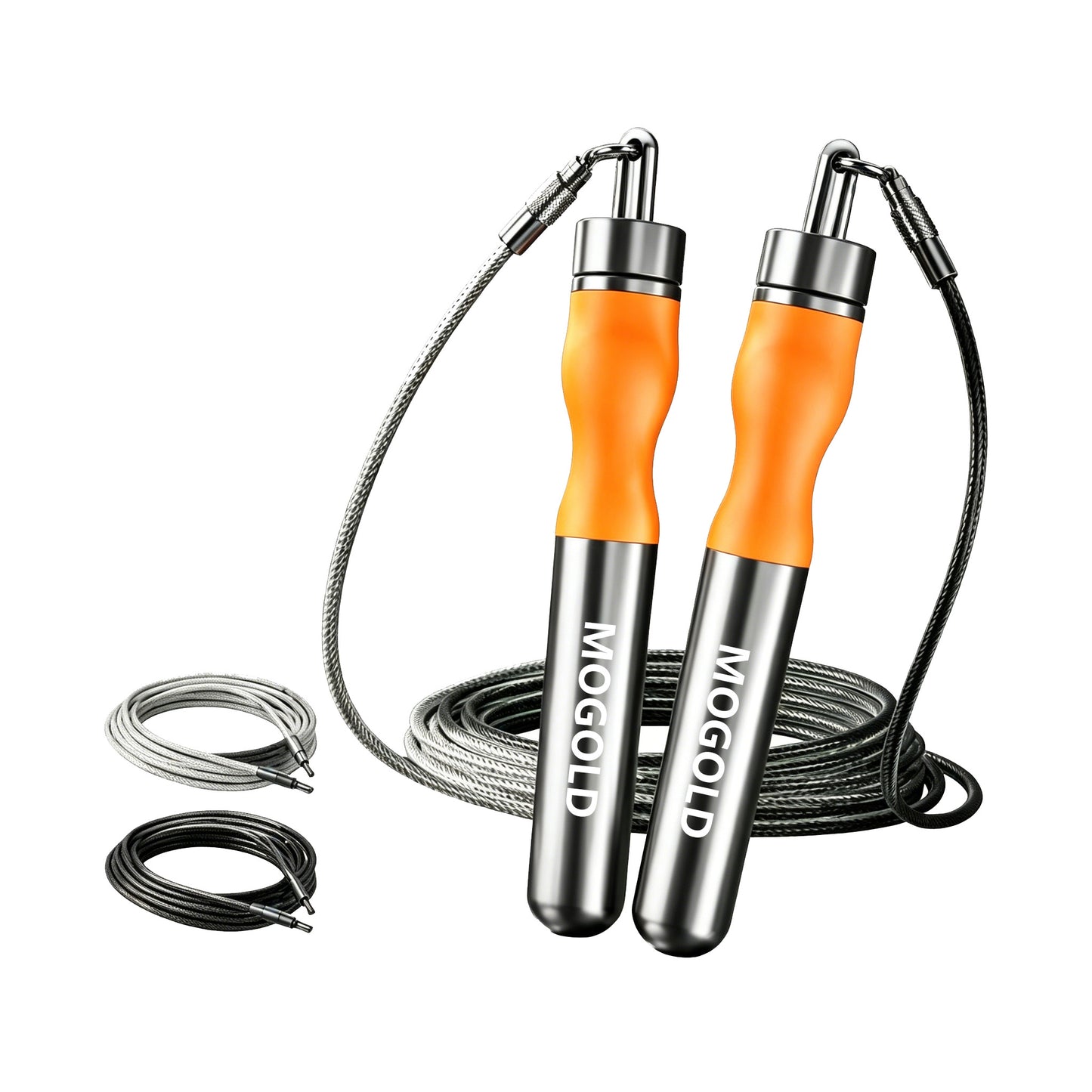 MOGOLD Orange Weighted Rope Set