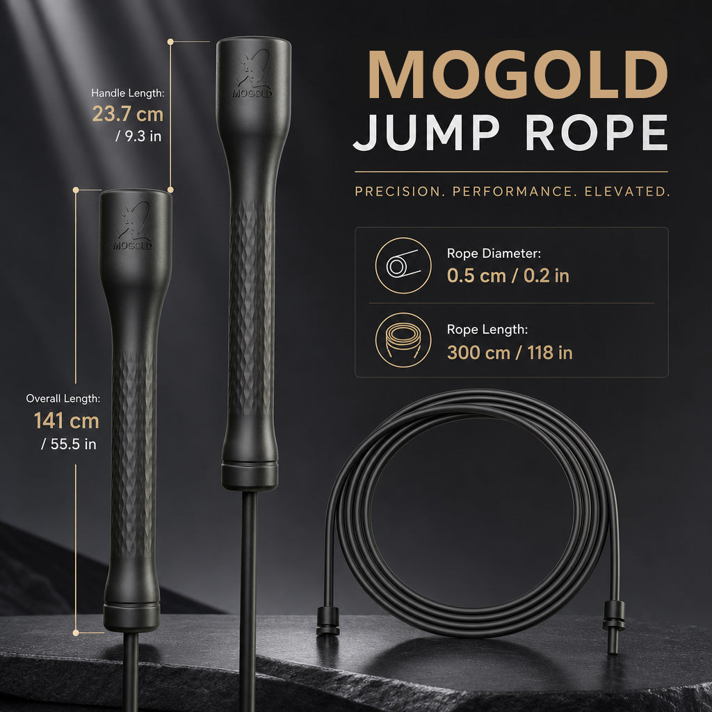 MOGOLD Soft Handle Jump Rope
