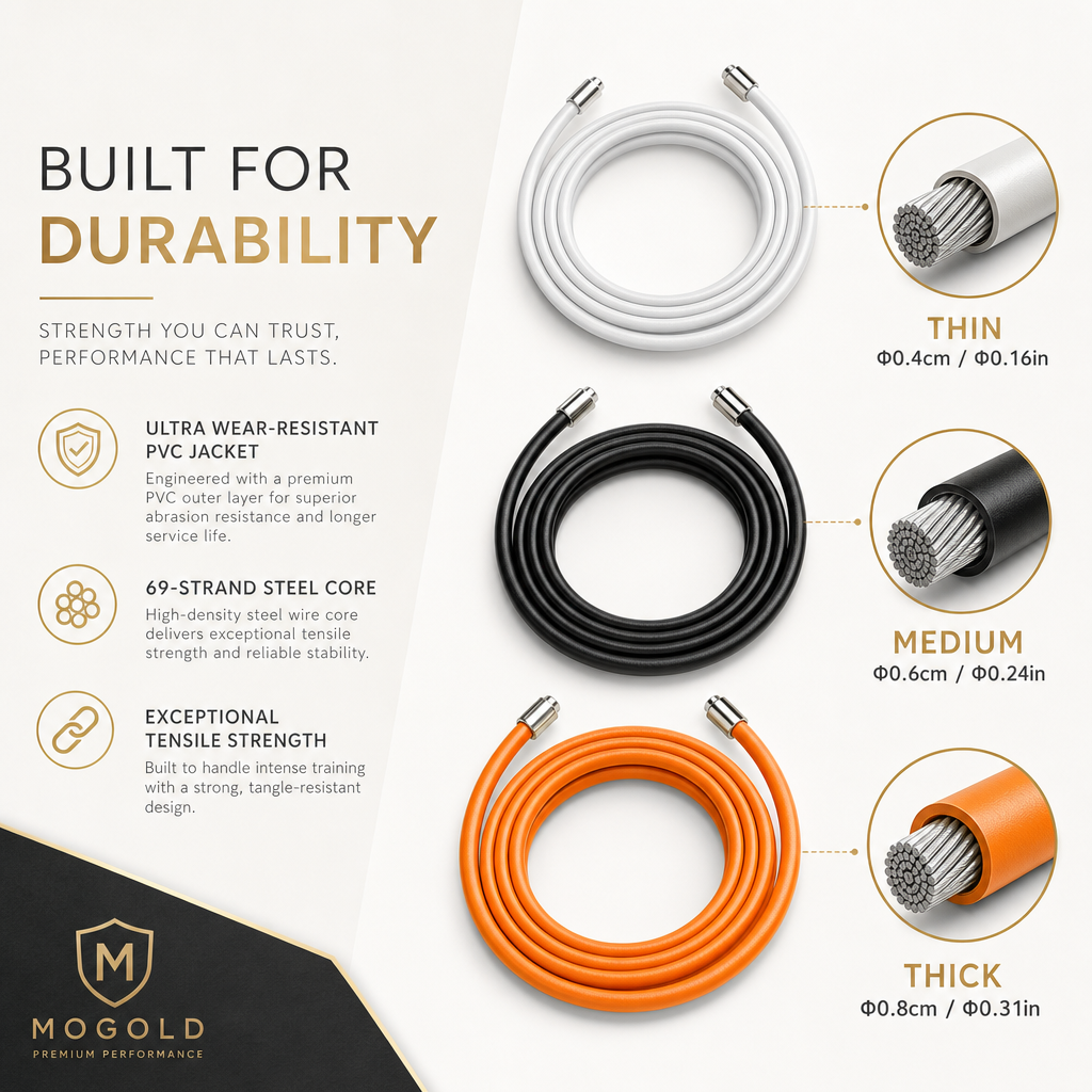MOGOLD Graffiti Weighted Rope Set