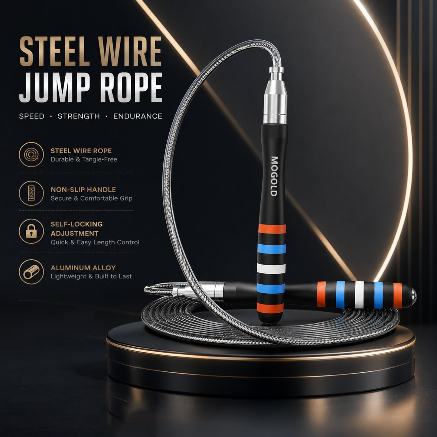 MOGOLD T11 Speed Jump Rope