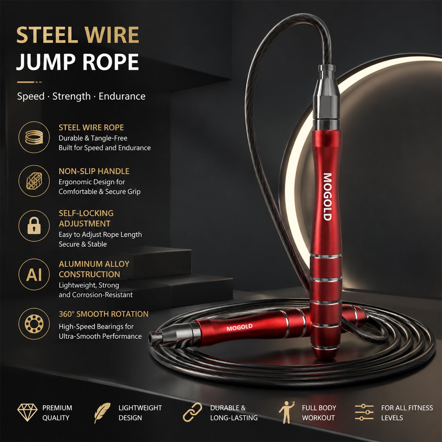 T19 Steel Wire Speed Rope