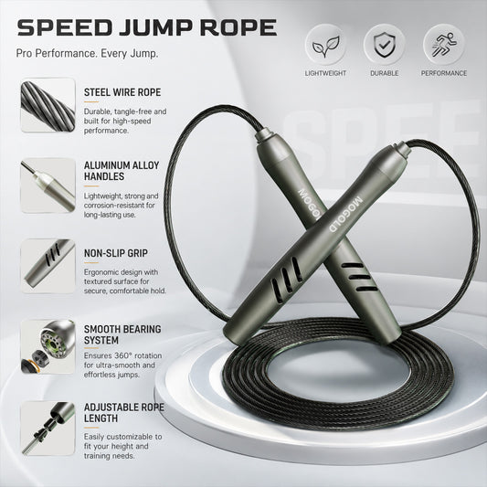 MOGOLD T79 Aluminum Speed Rope