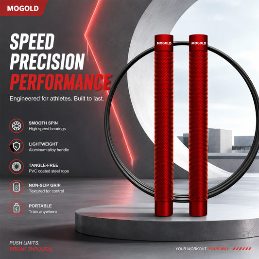 MOGOLD T53 Aluminum Speed Rope