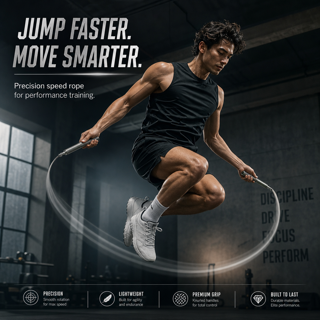 Adjustable Speed Jump Rope