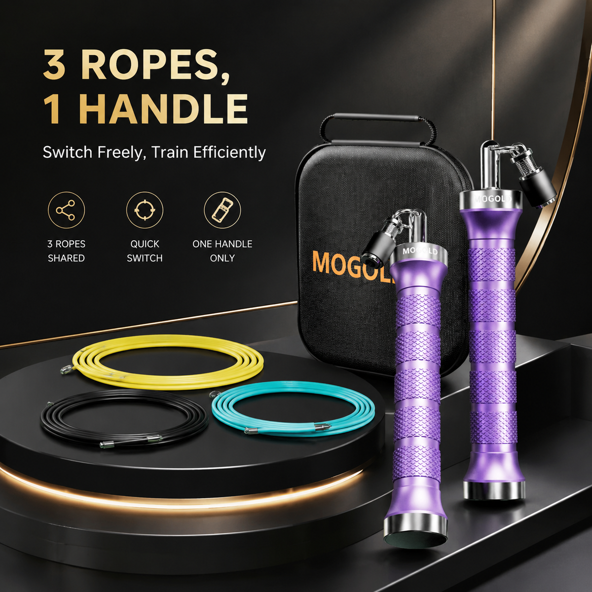 Mogold Ropes MOGOLD Silver Speed Rope