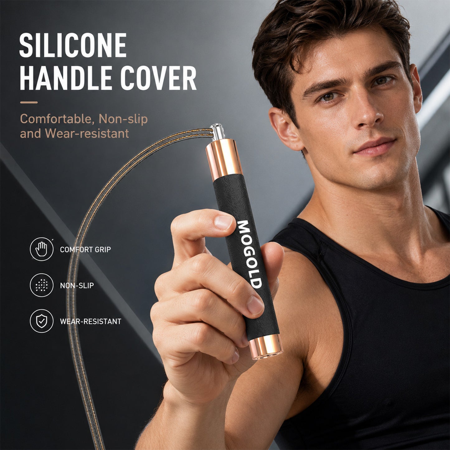 MOGOLD T47 Premium Speed Rope