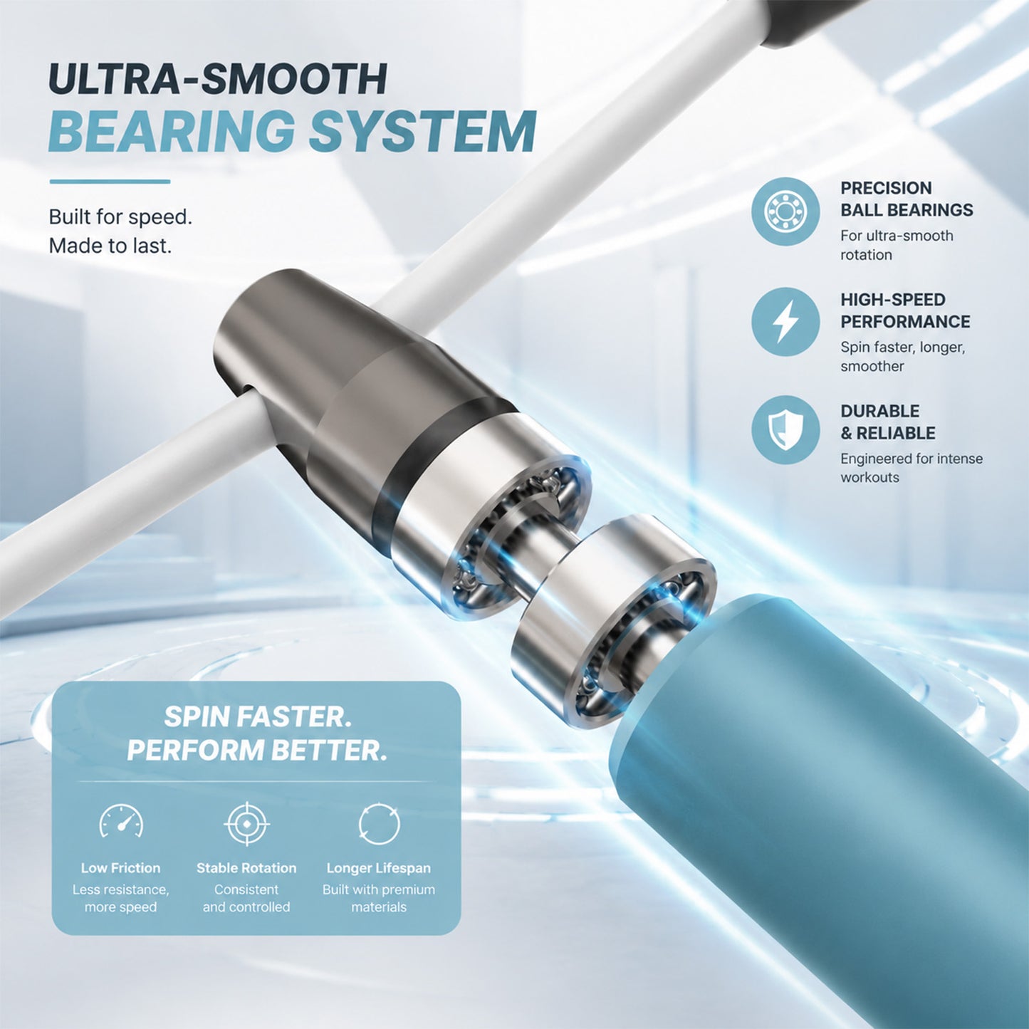 MOGOLD T87 Speed Rope