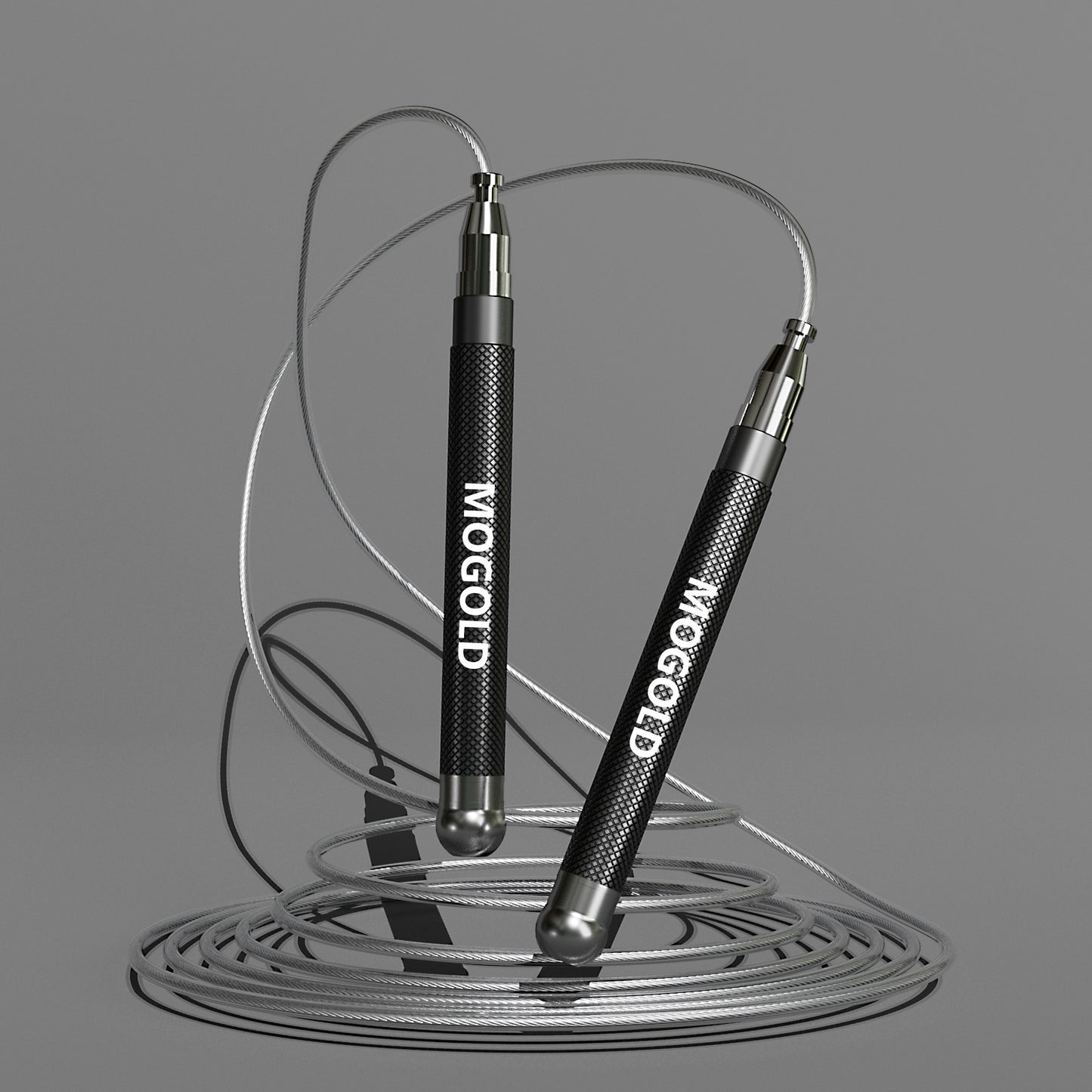 MOGOLD Professional Speed Jump Rope | Ball Bearing Adjustable for Athletes | Thickened Wear-Resistant Steel Wire