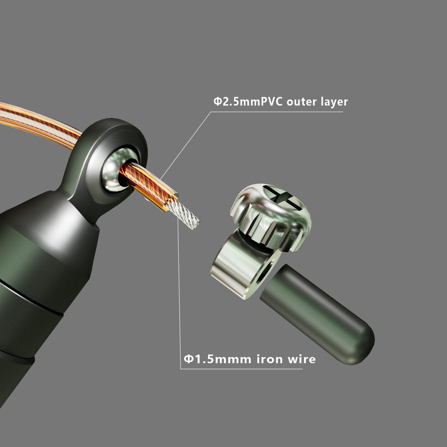 MOGOLD Professional Speed Jump Rope | Ball Bearing Adjustable for Athletes | With Portable Storage Bag