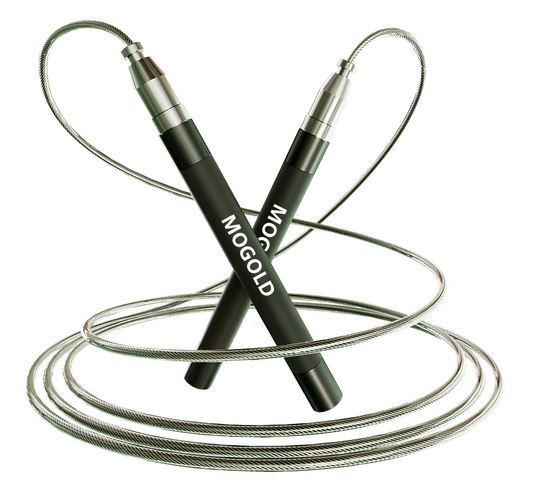 MOGOLD Professional Speed Jump Rope | Ball Bearing Adjustable Skipping Rope