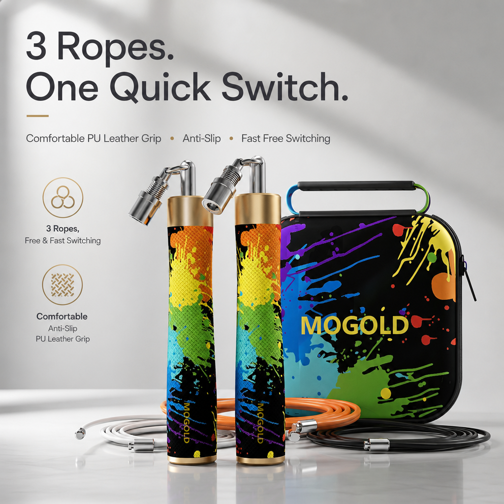 MOGOLD Graffiti Weighted Rope Set