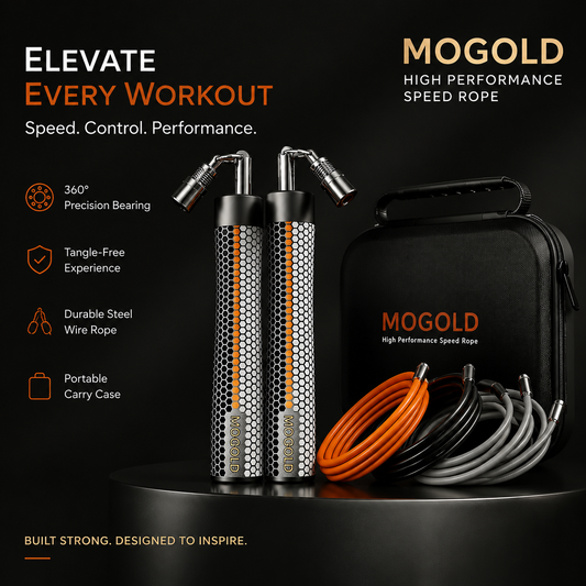 Mogold Ropes Heavy Handle Fitness Training Rope for Cardio – MOGOLD