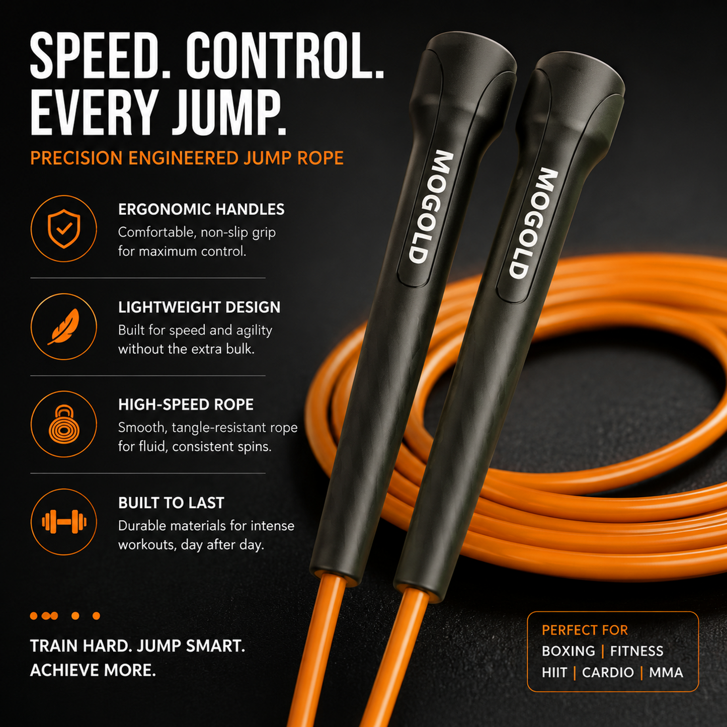 MOGOLD T118 Speed Rope