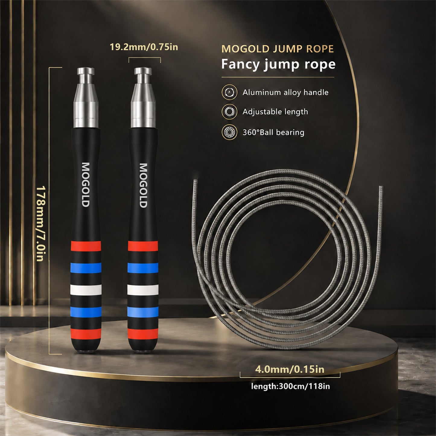 MOGOLD T11 Speed Jump Rope