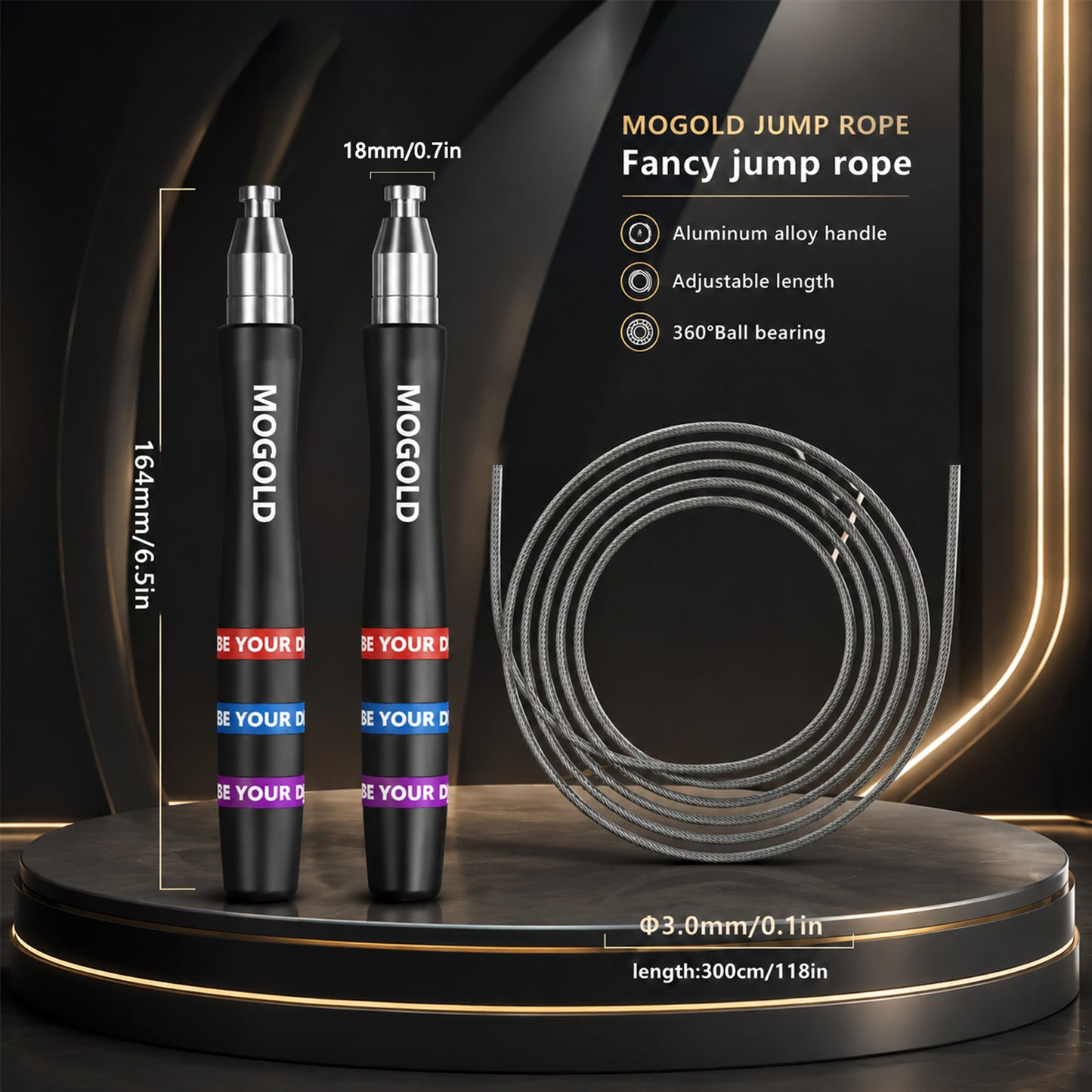 MOGOLD Custom Speed Jump Rope