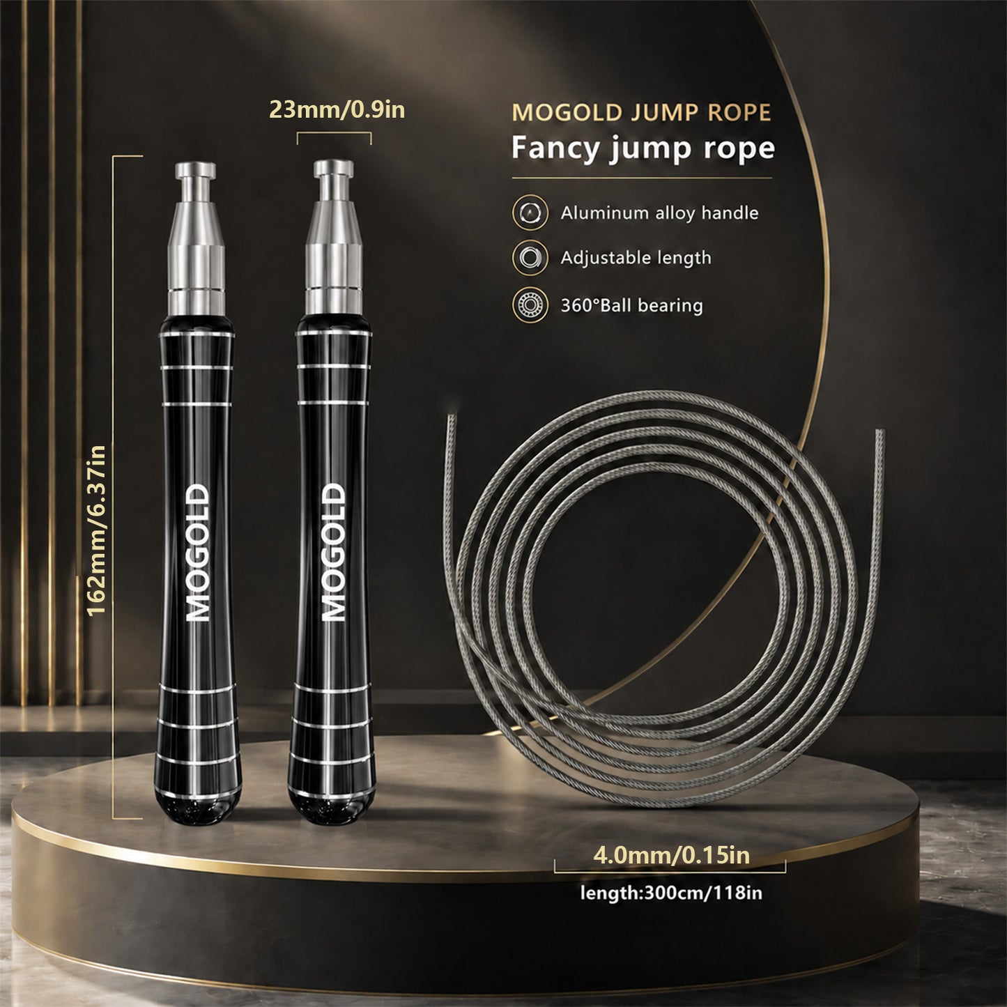 MOGOLD T10 Speed Jump Rope