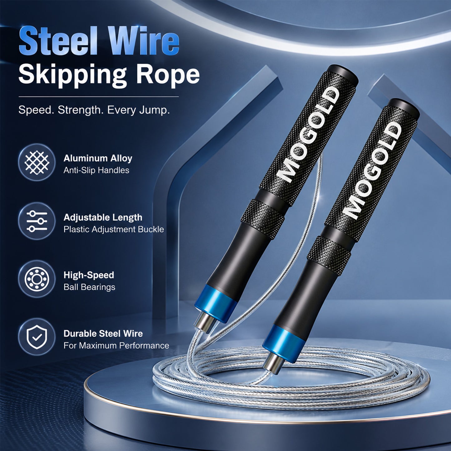 MOGOLD T16 Premium Wire Rope
