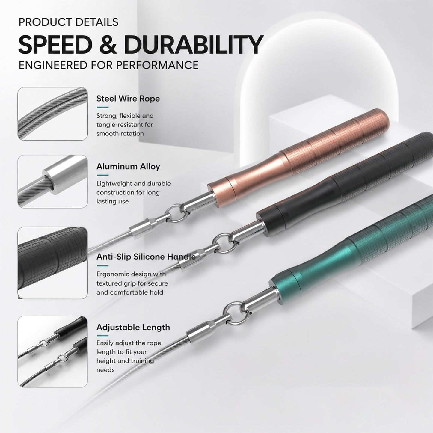 MOGOLD T58 Pro Speed Rope