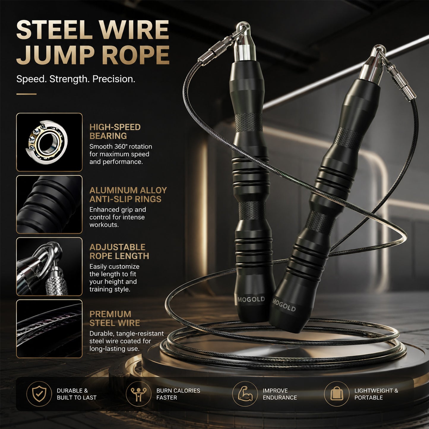 MOGOLD T77 Steel Wire Rope
