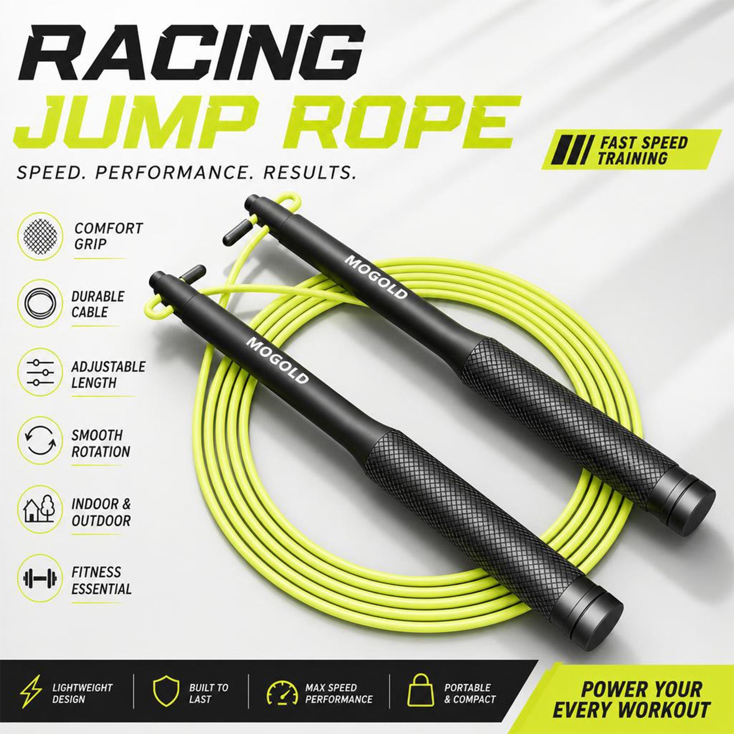 MOGOLD T109 Dual-Hole Rope